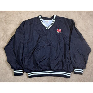 VINTAGE North Carolina Tar Heels Windbreaker Jacket Mens Lined Pockets XL USA